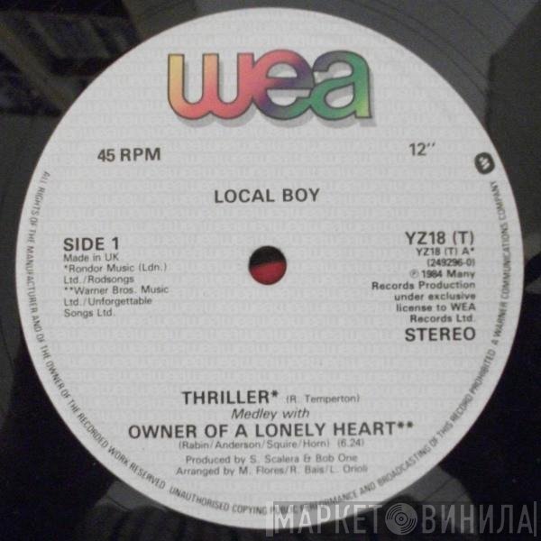 Local Boy - Thriller Medley With Owner Of A Lonely Heart