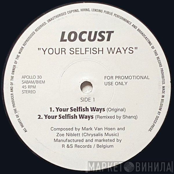 Locust - Your Selfish Ways