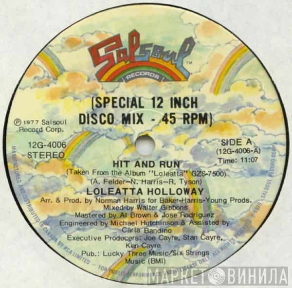 Loleatta Holloway  - Hit And Run