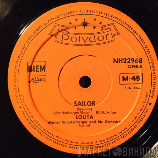 Lolita  With Orchester Werner Scharfenberger  - Sailor....