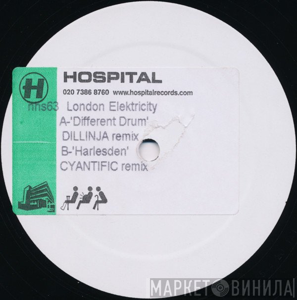 London Elektricity - Different Drum (Dillinja Remix) / Harlesden (Cyantific Remix)