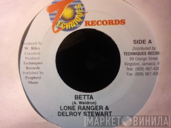 Lone Ranger & Delroy Stewart  - Betta