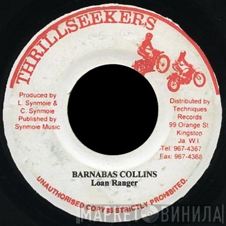 Lone Ranger  - Barnabas Collins