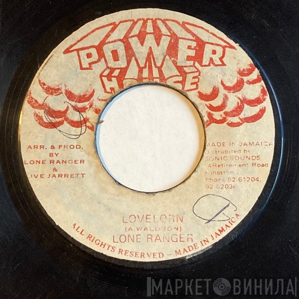 Lone Ranger  - Lovelorn