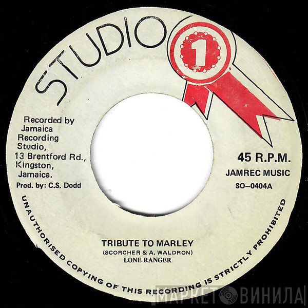 Lone Ranger - Tribute To Marley
