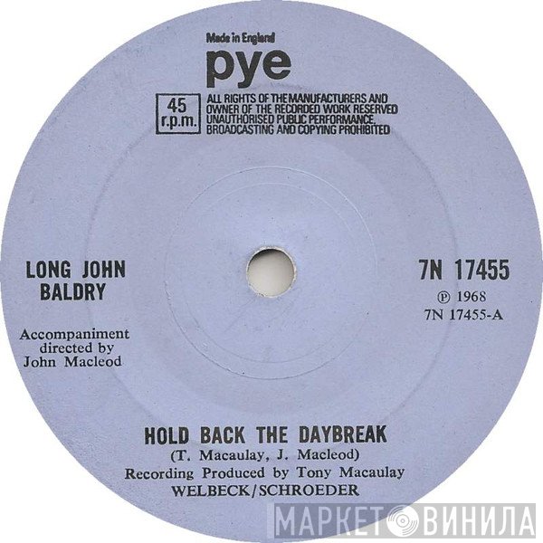 Long John Baldry - Hold Back The Daybreak