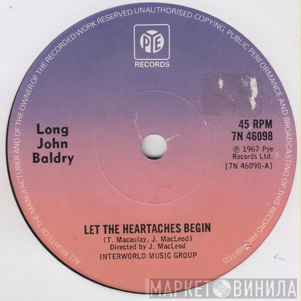 Long John Baldry - Let The Heartaches Begin