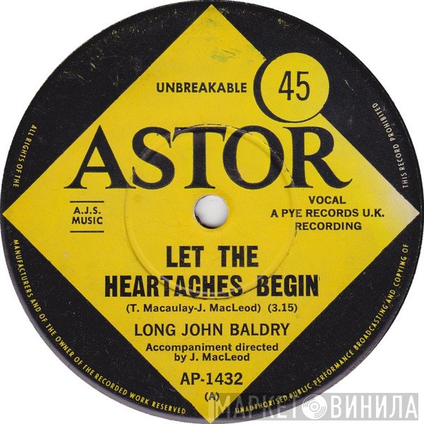 Long John Baldry - Let The Heartaches Begin
