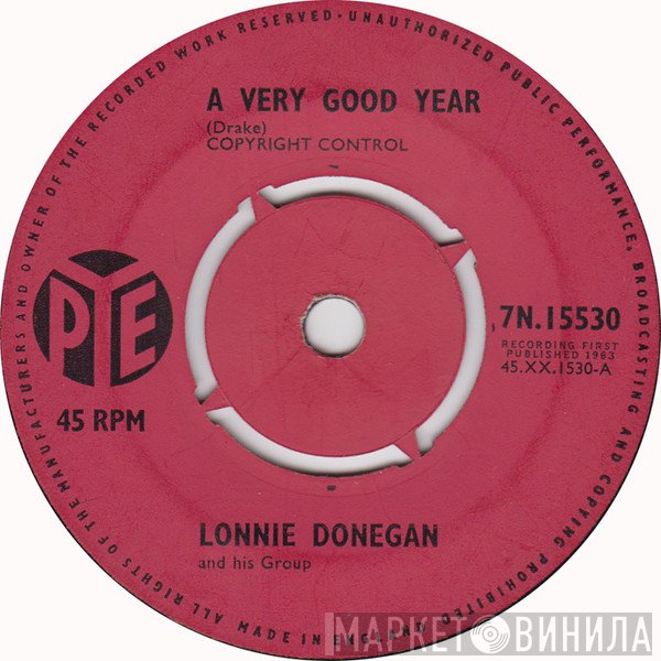 Lonnie Donegan And His Group - A Very Good Year