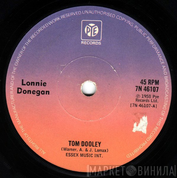 Lonnie Donegan - Tom Dooley