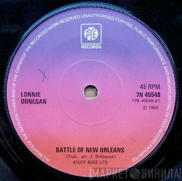 Lonnie Donegan's Skiffle Group - Battle Of New Orleans
