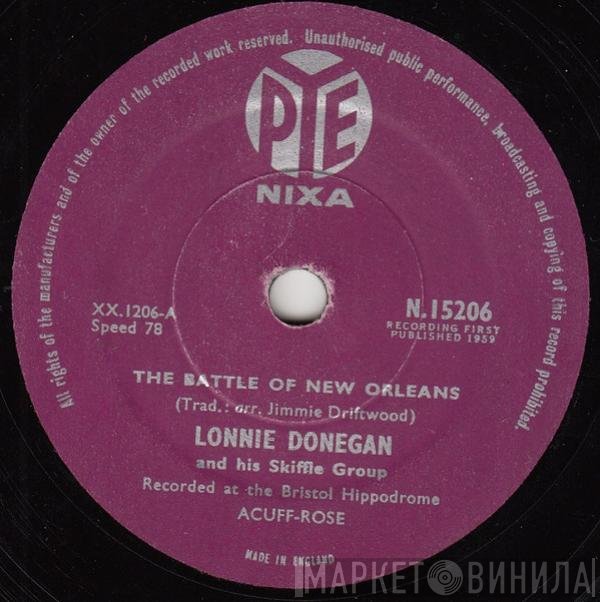 Lonnie Donegan's Skiffle Group - The Battle Of New Orleans / Darling Corey