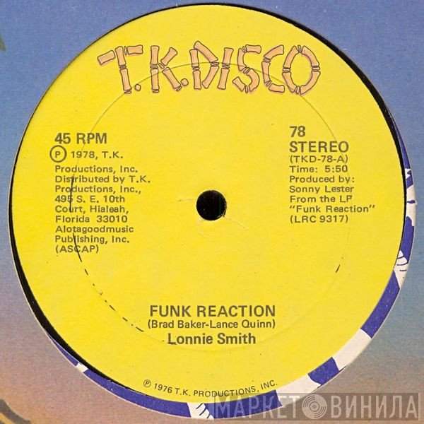 Lonnie Smith  - Funk Reaction