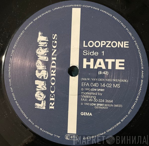 Loopzone  - Hate