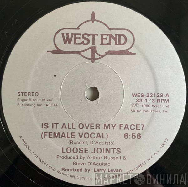 Loose Joints - Is It All Over My Face?