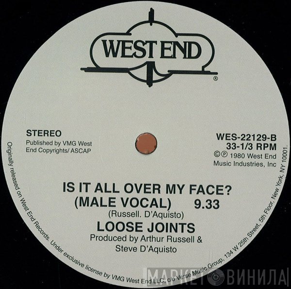 Loose Joints - Is It All Over My Face