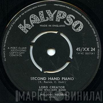 Lord Creator With Joe Williams Band   - Second Hand Piano