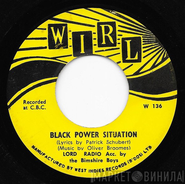 Lord Radio, The Bimshire Boys - Black Power Situation