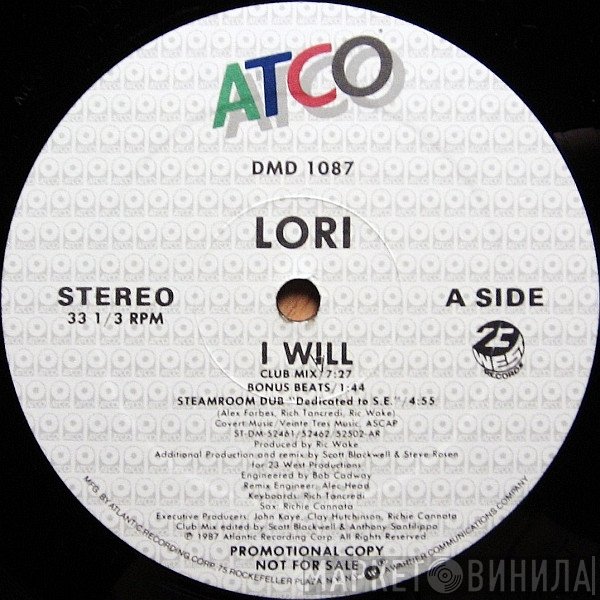 Lori Zee - I Will