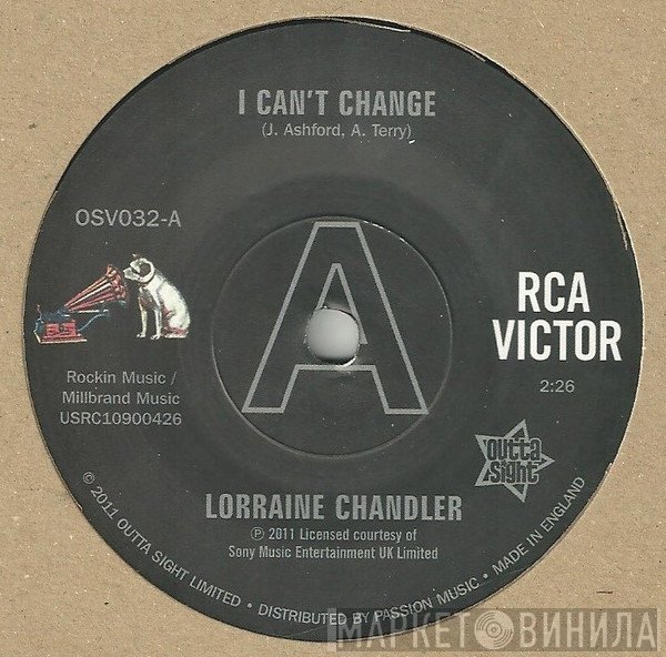 Lorraine Chandler - I Can't Change / You Only Live Twice