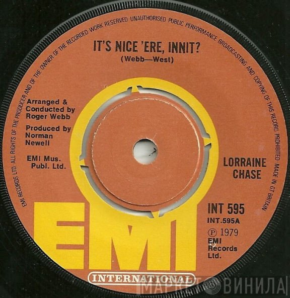 Lorraine Chase - It's Nice 'Ere, Innit?