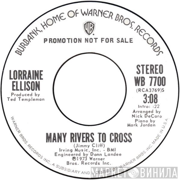 Lorraine Ellison  - Many Rivers To Cross