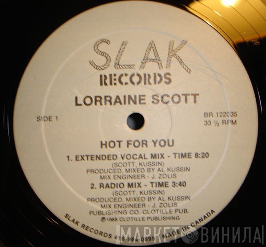 Lorraine Scott  - Hot For You