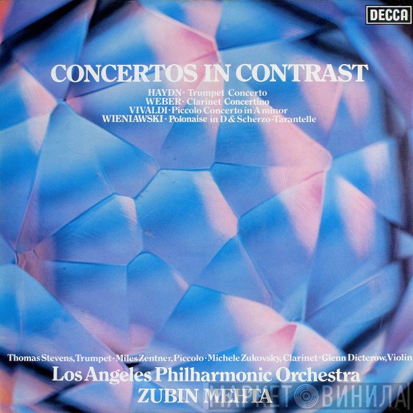 Los Angeles Philharmonic Orchestra, Zubin Mehta  - Concertos In Contrast