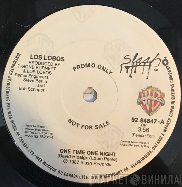 Los Lobos  - One Time One Night