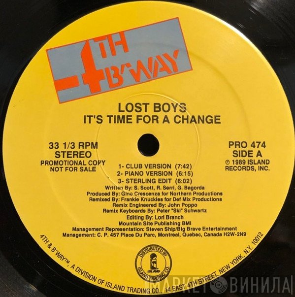Lost Boys - It's Time For A Change