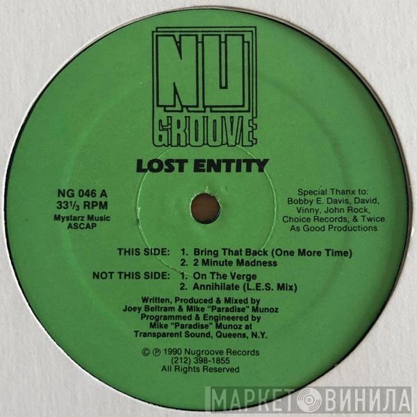 Lost Entity - Bring That Back (One More Time)