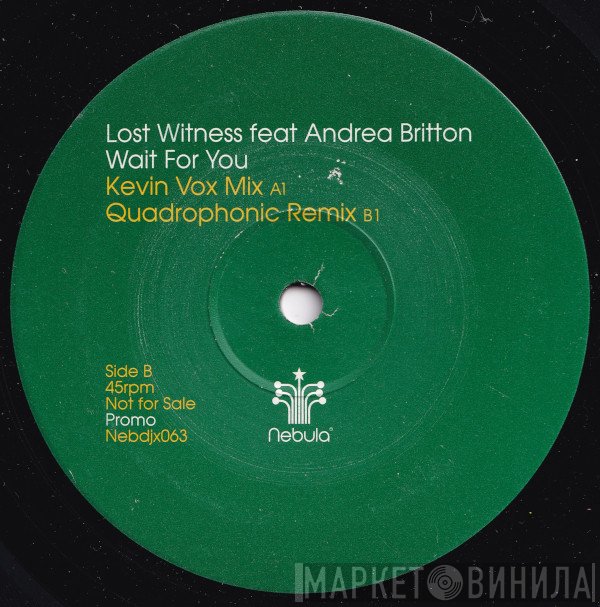 Lost Witness, Andrea Britton - Wait For You
