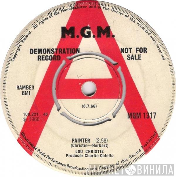 Lou Christie - Painter