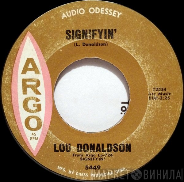 Lou Donaldson  - Signifyin'