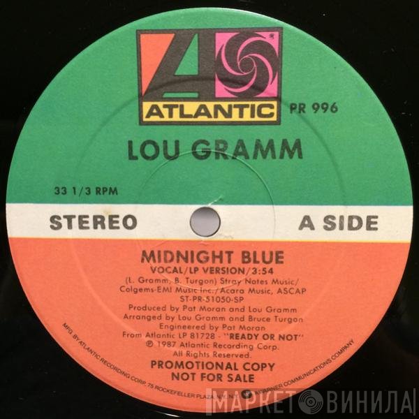 Lou Gramm  - Midnight Blue