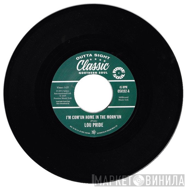 Lou Pride, Don Varner - I'm Com'un Home In The Morn'un / Tear Stained Face