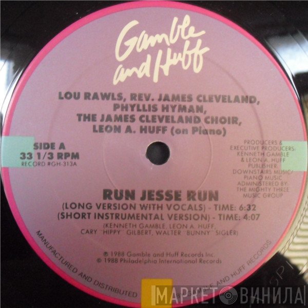 Lou Rawls, Rev. James Cleveland, Phyllis Hyman, Rev. James Cleveland Choir, Leon Huff  - Run Jesse Run