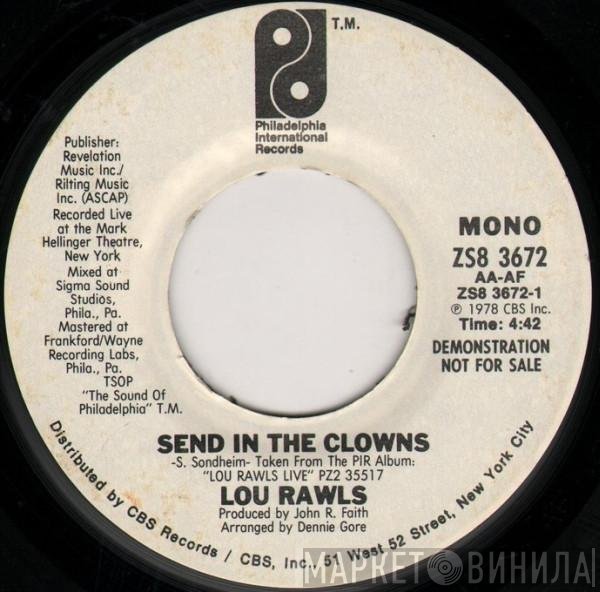 Lou Rawls - Send In The Clowns