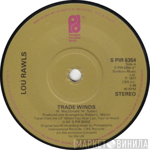 Lou Rawls - Trade Winds / If I Coulda, Woulda, Shoulda