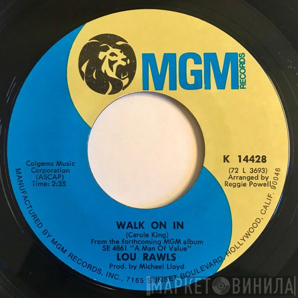 Lou Rawls - Walk On In / The Politician