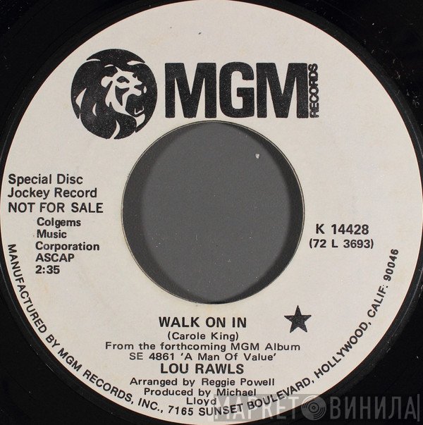 Lou Rawls  - Walk On In