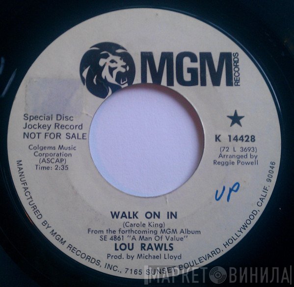 Lou Rawls  - Walk On In