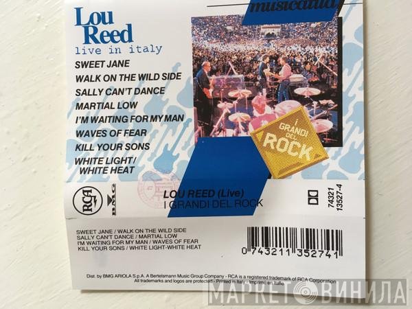 Lou Reed  - Live In Italy