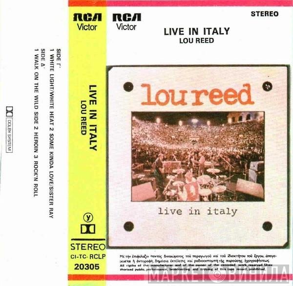 Lou Reed  - Live In Italy