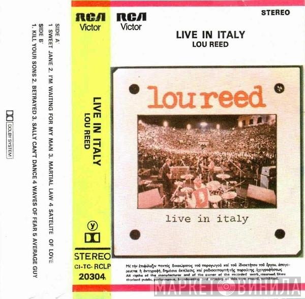 Lou Reed  - Live In Italy