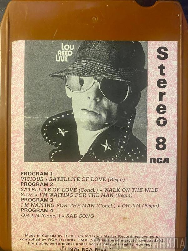 Lou Reed  - Lou Reed Live