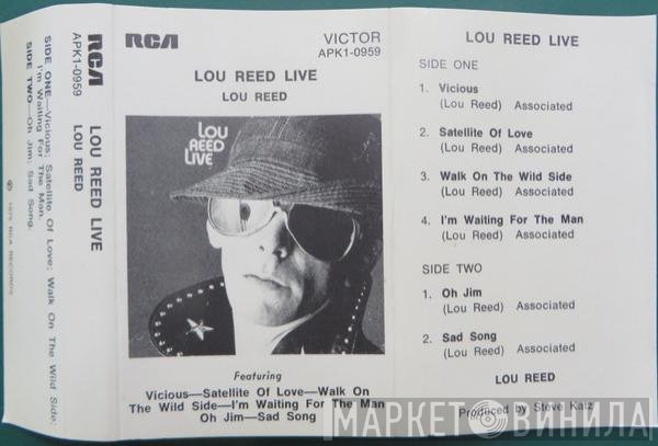 Lou Reed  - Lou Reed Live