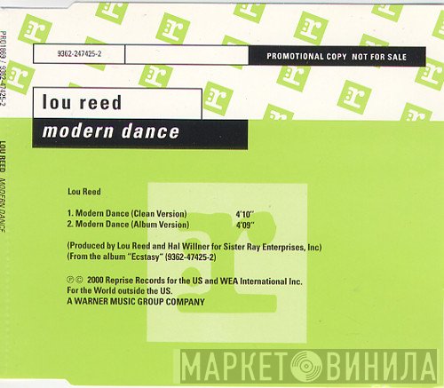 Lou Reed  - Modern Dance
