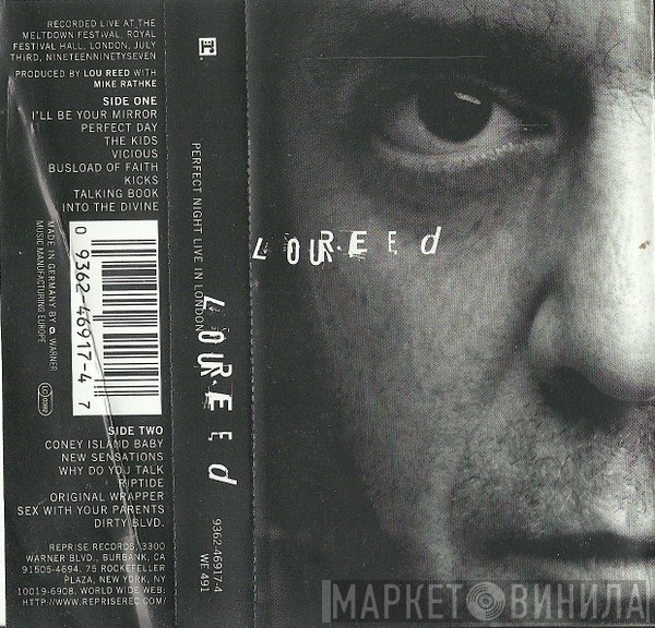 Lou Reed  - Perfect Night Live In London