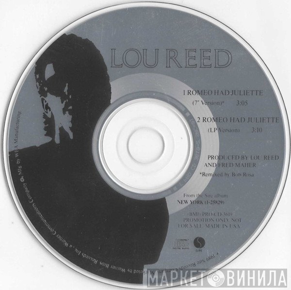 Lou Reed  - Romeo Had Juliette